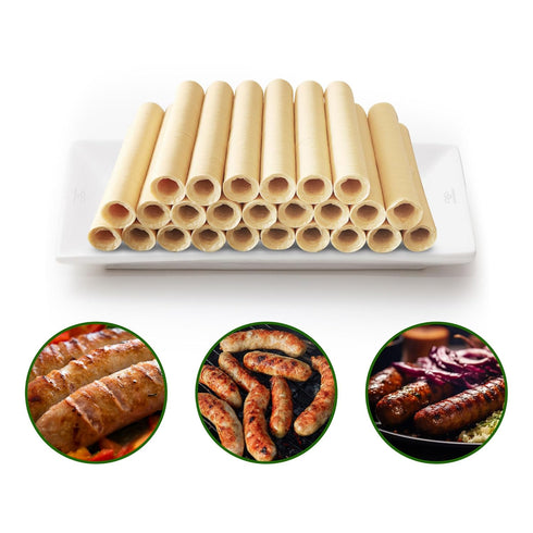 VONSYONG HALAL Sausage Casing, Grade A Edible Drying Collagen Sausage Casings for