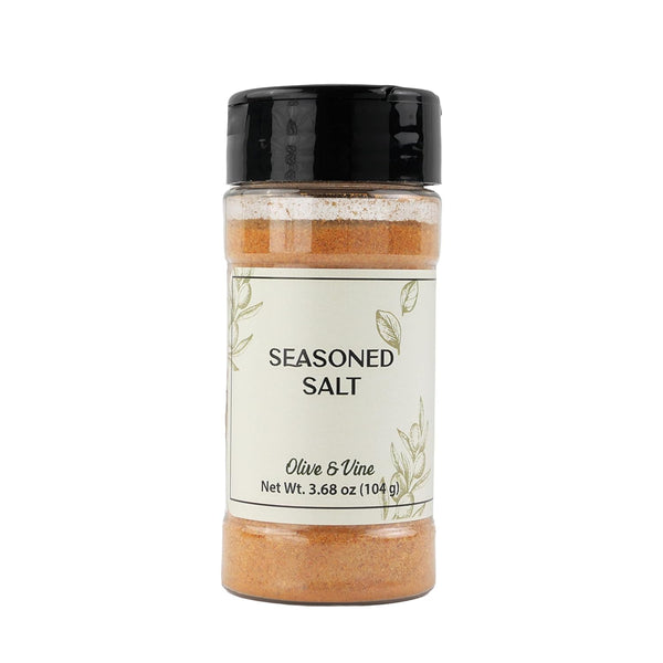 Olive & Vine Seasoned Salt, Savory Blend, For Grilling & Roasting, Rich