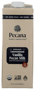 Pecana Organic Unsweetened Vanilla Pecan Milk, 32 FZ