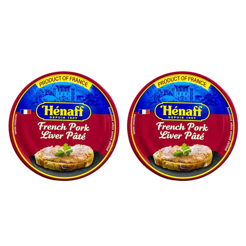 Hnaff 2 Packs Henaff French Imported Pork Pates (Pork Liver Pate)