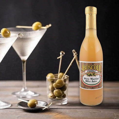 12.7 oz. Boscoli Family Dirty Martini Olive Juice
