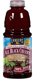 Langers All Black Cherry 100% Juice, 32fl oz (Pack of 6)