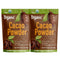 Amgwhhoo 452g/2pack, (2 lbs - 32 Oz), Premium Organic Cacao Powder - 100%