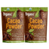 Amgwhhoo 452g/2pack, (2 lbs - 32 Oz), Premium Organic Cacao Powder - 100%