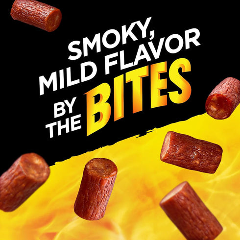 3.75 oz Slim Jim Bites, Mild Bite-Sized Smoked Sausage Snacks