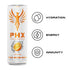 700mg 200mg 100% 8 12 oz (12 Pack) (12 Pack, Pack) PHX Hydration Energy Drink - Electrolytes, Natural Green Tea