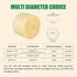 (8m/26ft) FAIRSKY Edible Drying Natural Sausage Casing, Sausage Casings for Flavorous Homemade Sausages Ham,Breakfast