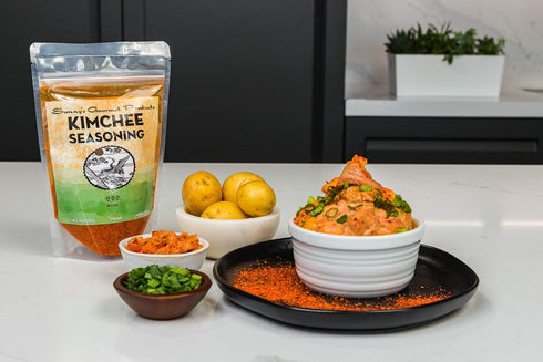 Sunny's Gourmet Korean Kimchee Seasoning, All Natural, Vegan, No MSG, 4oz