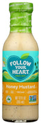 Follow Your Heart , Dressing Honey Mustard, 12 Fl Oz