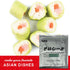 20 (3.52 Oz) Shirakiku Green Sushi Soy Wrapper- Authentic Japanese Gluten-Free Wraps for Tofu, sushi | Soy Proteins