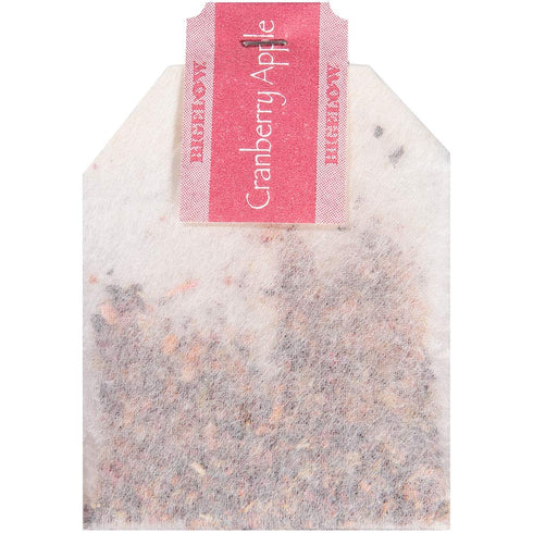 28-Count (Pack 1) Bigelow Cranberry Apple Herbal Tea Bags Box of Cranberry Apple Hibiscus Flavored Herbal Tea Bags All