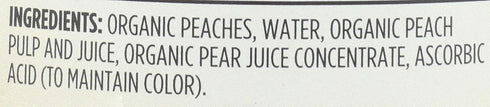 365 15 by Whole Foods Market, Organic Yellow Cling Peach Slices, Ounce