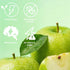 75mg 11.5 oz (Pack 12) PHOCUS Caffeinated Sparkling Water, Crisp Apple, Natural Caffeine Plus L-Theanine, Zero Sugar