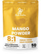 Jungle Powders Freeze Dried Mango Powder 7 Ounce Bag, Mango Extract For