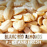 2lb Burroughs Family Farms USDA Organic Blanched Almonds First Regenerative Organic Certified Farm Gluten-Free