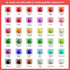 36 6ml/bottle Cakestar Food Coloring Liquid, Vibrant Food Coloring for Slime, Upgraded Food Dye Concentrated Neon Food