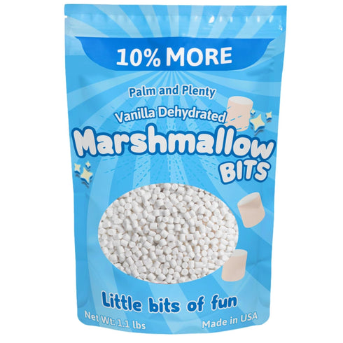 Palm and Plenty Dehydrated Marshmallow Bits | For Cereal, Hot Chocolate, Cocoa,