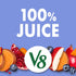 V8 100% 46 Oz Blends Juice Pomegranate Blueberry Juice, Fruit and Vegetable Juice Blend, Fl Bottle