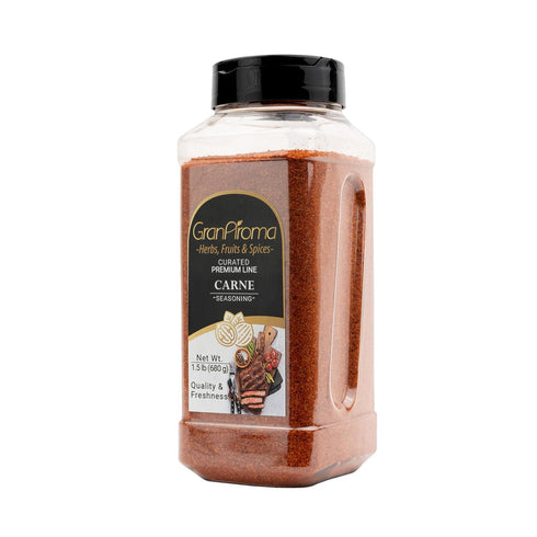(1.5 GranAroma Carne Seasoning, Authentic Spice Blend, Delicious Taste, Dry Rubs & Meat Dishes Pound)