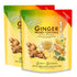 Prince of Peace Instant Ginger Honey Crystals Assorted (Lemon, Turmeric, Matcha), 30
