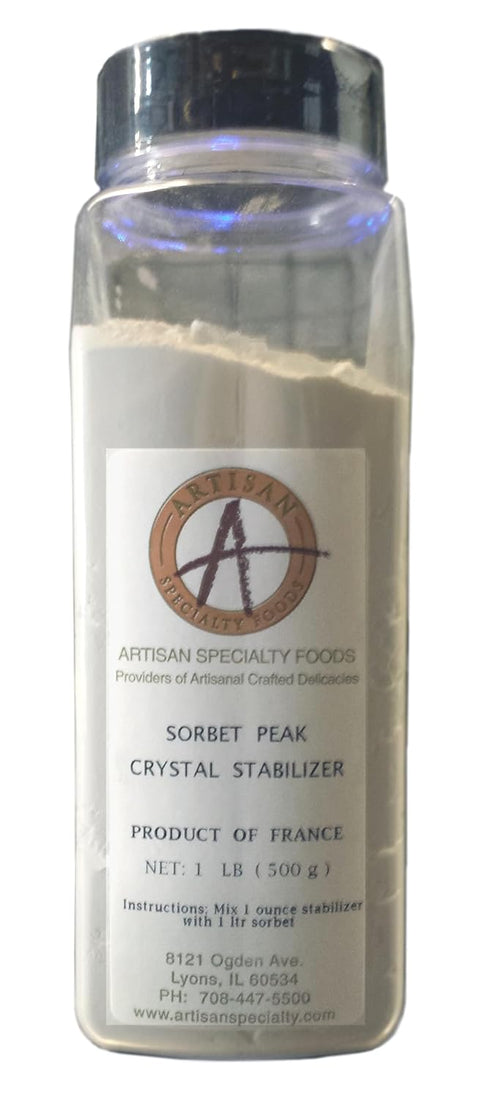 HRVST CHEF'S MARKET French Sorbet Stabilizer, 16 oz Odourless & Tasteless Powder for Perfect Consistency,