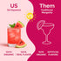 4 (2Pack) Organic Watermelon Cocktail & Mocktail Mix Drink Mixers W/ Real Fruit | Makes Drinks | Natural Flavors