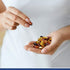 (2 lbs) Traina Home Grown All American Dried Fruit Blend - Peaches, Sweetened Cranberries, Golden Raisins, Sweetened