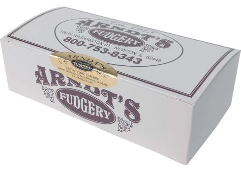 Amish Buggy 1 Lb Home Made Creamy Fudge Chocolate/Peanut Butter - Box