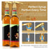 Syrup Pump for Coffee Syrup Bottles – 2-Pack Dispenser Pumps for 750ml Flavoring Syrup Bottles – Gold for Home & Cafe