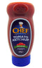 CHEF Squeezy Tomato Ketchup Squeezy 490g