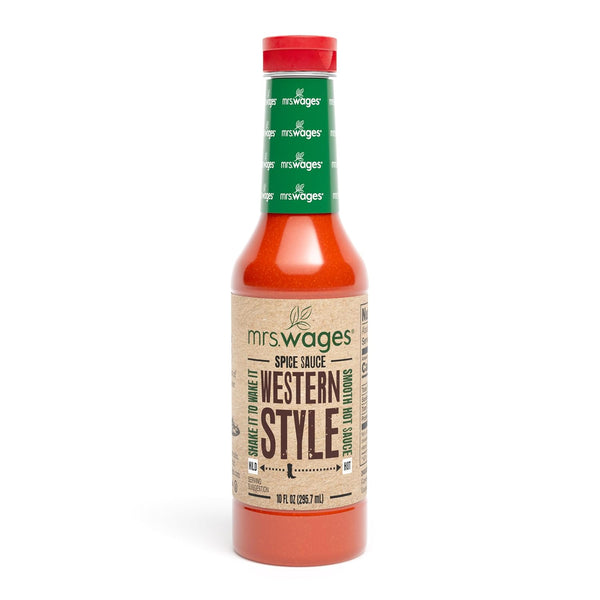 Mrs. Wages Western Style Spice Sauce, Medium Hot Sauce, Perfect for Tacos,