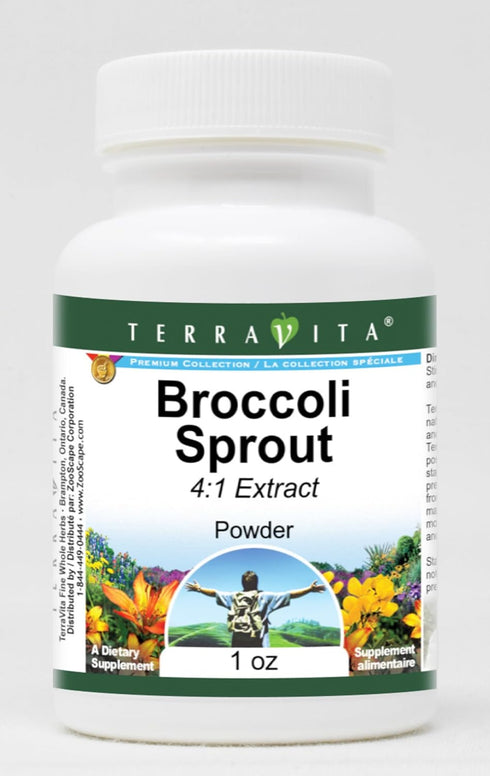 Terravita Broccoli Sprout 4:1 Powder (1 oz, ZIN: 519354)