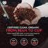 12oz Cardiology Coffee Whole Bean Coffee USDA Certified Organic, Mold Free Premium Medium Roast Organic Coffee Beans