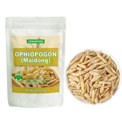 Zunhai Food 4oz (113g) 100% Maidong (Ophiopogon Root) - | Natural Dried Herb for Tea | Traditional Chinese Herb