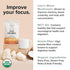 Rising Tide Organic Mushroom Superfood Creamer - Coconut Milk Powder, Lions Mane Mushrooms & MCT Oil, Dairy Free