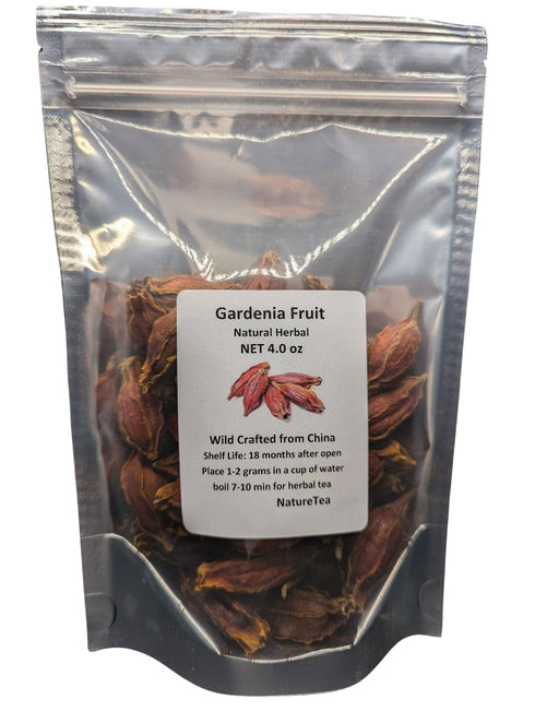 Gardenia Fruit - Dried Gardenia Fruit from 100% Nature, 4 oz