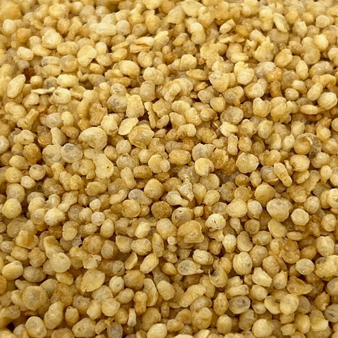 Cereausly 1.5 lb Organic Quinoa Crispies Ancient Grain Crunch Topping for Yogurt, Smoothie Bowls & Granola Puffed