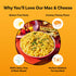 10.6 oz (Pack 8) Daiya Dairy Free Gluten Free Cheddar Deluxe Mac & Cheese, Vegan Plant Based Rice Pasta