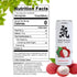 free,Vegan,0 sugar,0 Flavor,11.16 oz,24 Chi Forest Sparkling Water,Caffeine free,Gluten calories,Lychee Fizzy Fl Cans