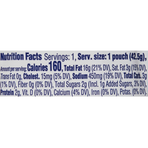 Kraft Packet (1.5 oz Packets, Pack 60) Signature Creamy Caesar Salad Dressing Single Serve