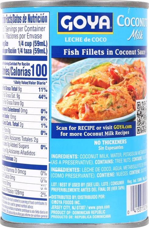 13.5 Oz. Goya Coconut Milk