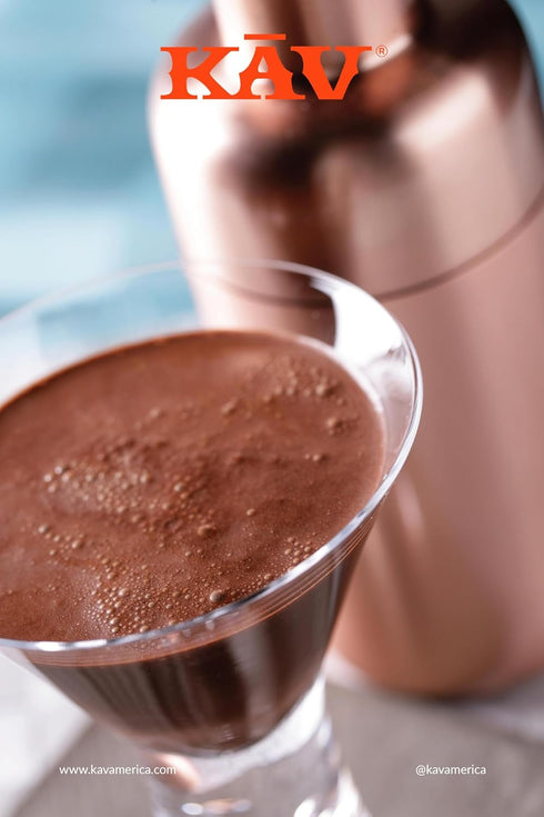 Cozy (10oz) KAV DECADENT Luxurious Beverage Mix - Rich Sipping Chocolate - Indulgent Hot Cocoa for Moments, Culinary