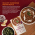 Packet Pack 5 The Cumin Club Dal Makhani (Black Lentils) - Ready to Eat Indian Food, Instant Meal Curry - Quick, Easy