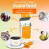 Immune 10 counts fusion foods Reishi Mushroom Black Coffee by fushion foods|Stay Focus Longer, Zero Jitters & Support