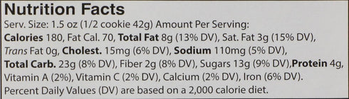 3 (Pack 12) Gluten-Free Prairie Hunger Buster Cookie, Certified Gluten Free Purity Protocol, Ounces