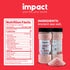 1lb Impact - Fine Himalayan Pink Sea Salt - No Additives Rich in Trace Minerals Non-GMO Gluten-Free Ideal for Low-Carb