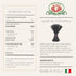500g, 4-Pack Rustichella d'Abruzzo Tonnarelli with Squid Ink, Long Italian Pasta with Cuttlefish, Ideal for Shellfish