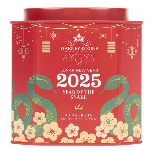 2025 Harney & Sons Lunar New Year Tea, Year of the Snake, Great for Birthdays, Anniversaries, Black tea with toasted