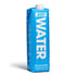 100% 8.0 1L 33.8 Oz (Pack 6) JUST Water - Spring Water, Naturally Alkaline, pH - Plant-Based, BPA Free, Sustainable