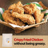 4.4 LB (2kg), 1 pack Foodrella Korean Taste Crispy Fried Chicken Crispy Batter Mix, Frying Powder Mix, Product